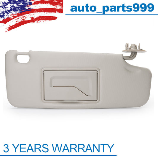 A new grey interior sun visor on the right passenger side fits for Holden Barina TM 95327507- n