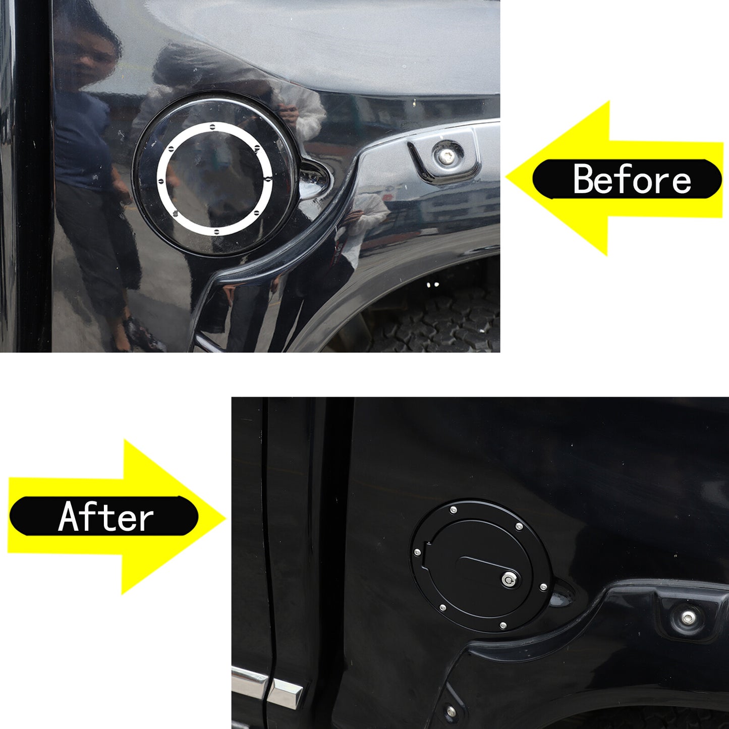 Alloy fuel filler cap with lock key for Tendera 2007-21 n
