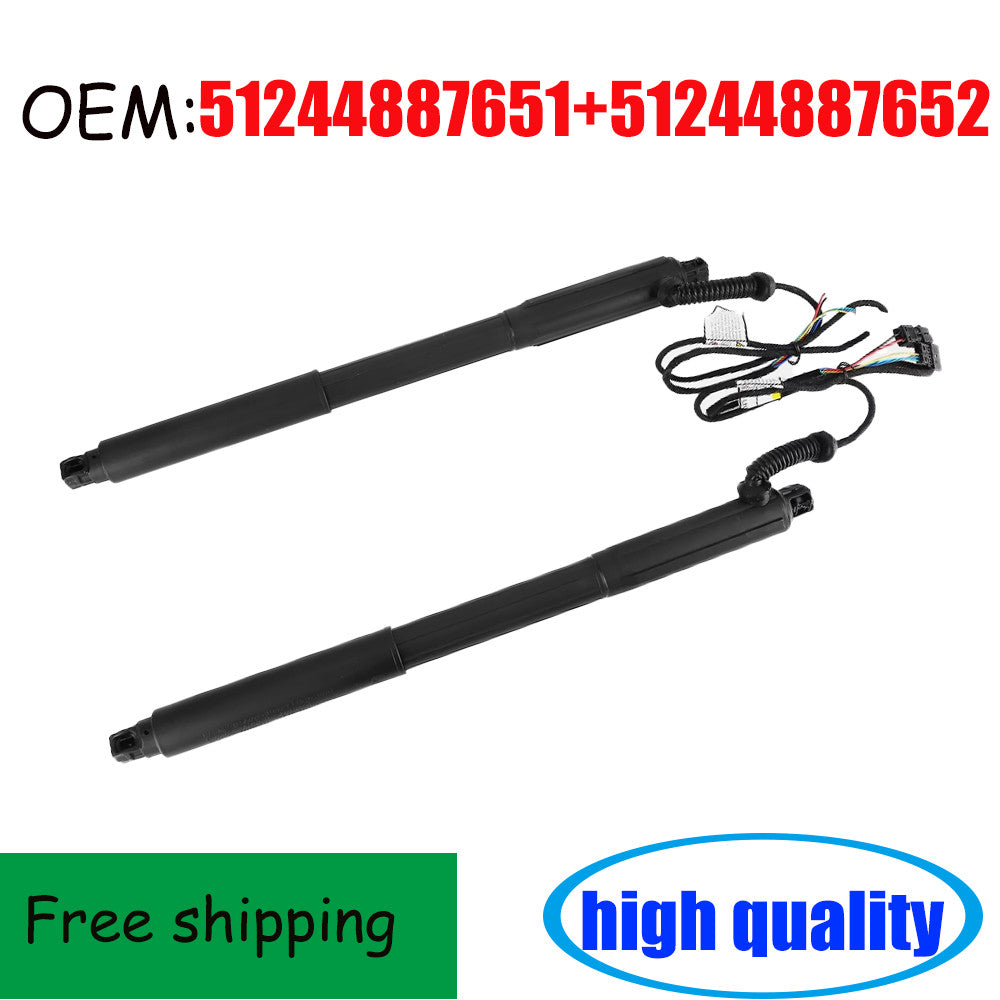 2 51244887651/652 Rear L&R Electric Tailgate Lift Bracket for X5 E70 07-13- n