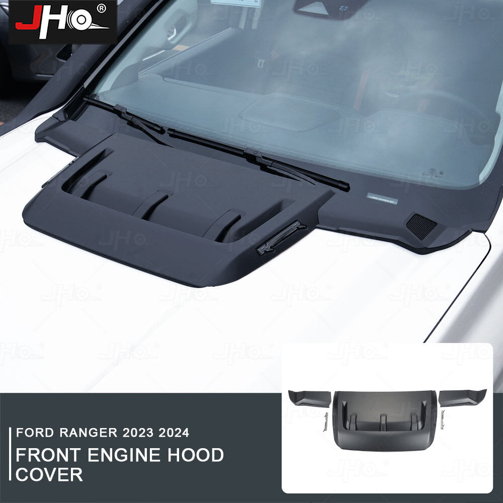 Truck Front Engine Hood Cover Trim for Ford RANGER 2023 2024 New