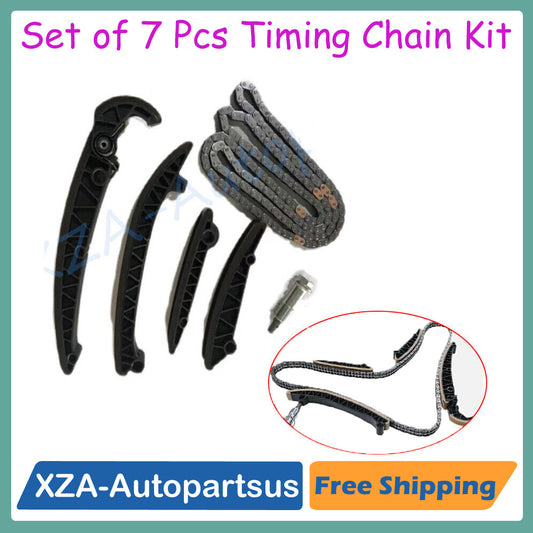 7Pcs Timing Chain Kit for Mercedes Sprinter 2500 E320 for Dodge for Freightliner OM642 Q