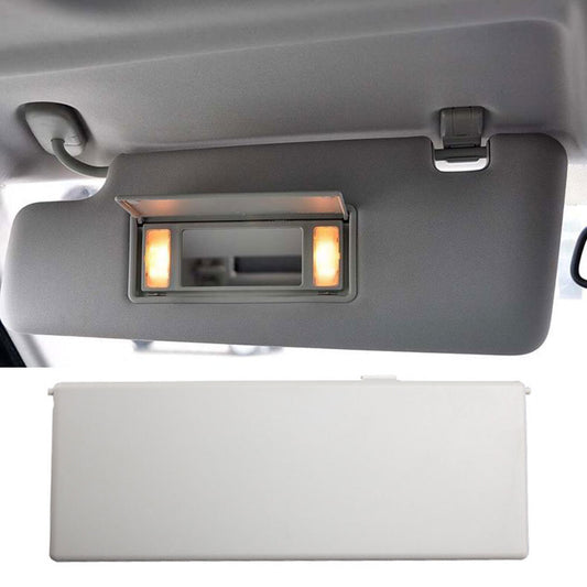 1PC Sunvisor Vanity Mirror Cover for Land Rover for Range Rover Sport Evoque Gray