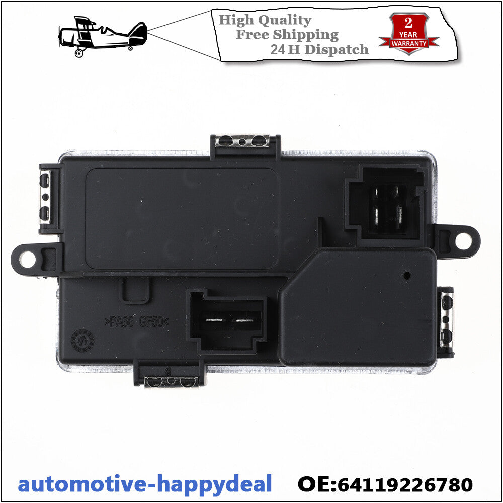 Heater Blower Motor Resistor for BMW 5 7 Series F07 F10 F11 F01 F02 64119226780