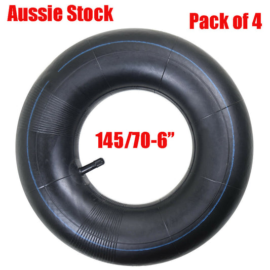 4x 145/70-6 Tyre Tubes for Go Kart ATV 4 Wheelers for Mini Bike 70 90cc 110cc 125cc