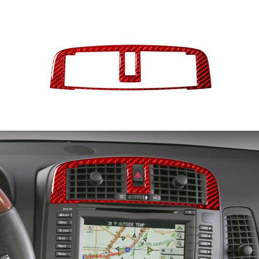 Red Carbon Fiber Right of Glove Box Cover Trim For Colorado 2004-12/ for Canyon 05-12 v