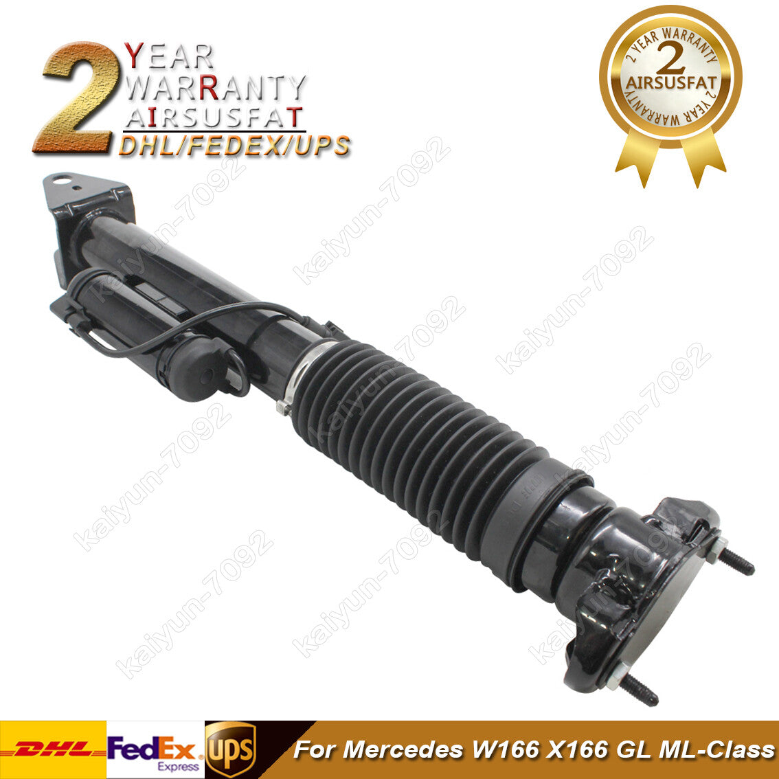 for Mercedes W166 X166 ML350 550 W/ADS Rear Air Suspension Shock A1663200130