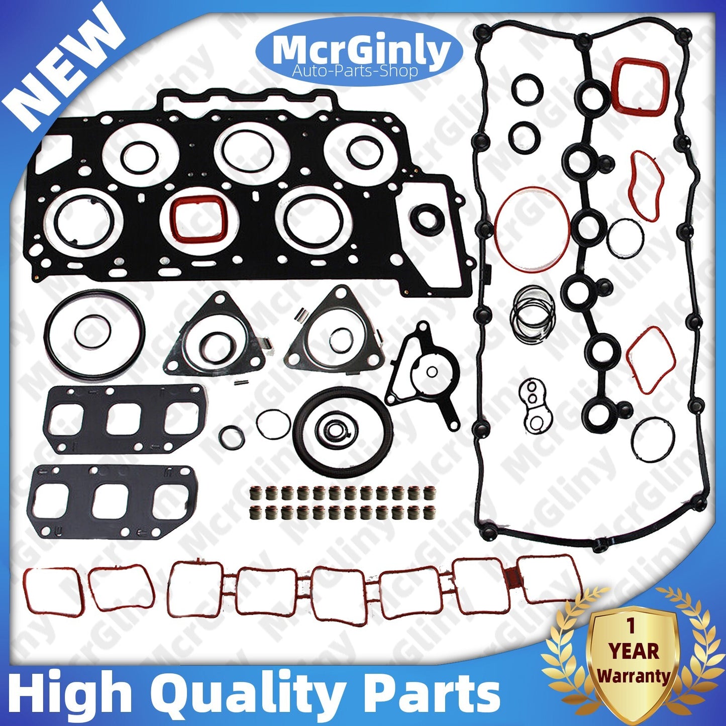 3.6L Engine Gasket Kit Repair Sealing Kit for Eos for Passat CC Touareg for Audi Q7- n