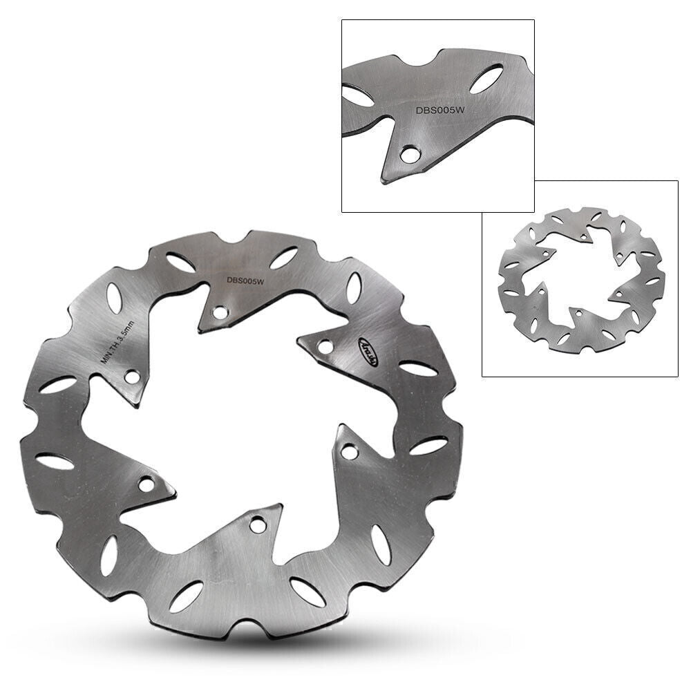 Fit for Ducati Monster 400 97-04 Monster 600 1997-2001 Motor Rear Brake Disc Rotor Q