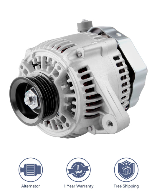 New Silver Alternator Fit for 1997-01 for Toyota for Camry CE LE XLE Sedan 2.2L AND0187