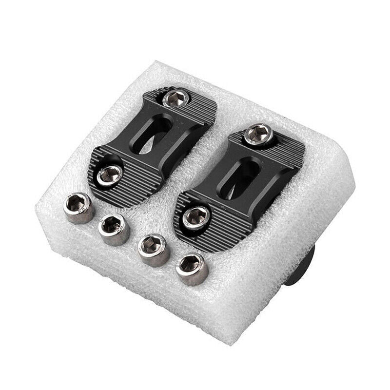 28mm Motorcycle Handlebar Fat Bar Mounting Clip Support Black - n