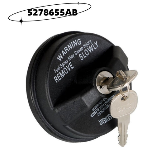 5278655AB Locking Gas Cover with Key for Dodge for Ram for Jeep for Chrysler Replacement Parts n