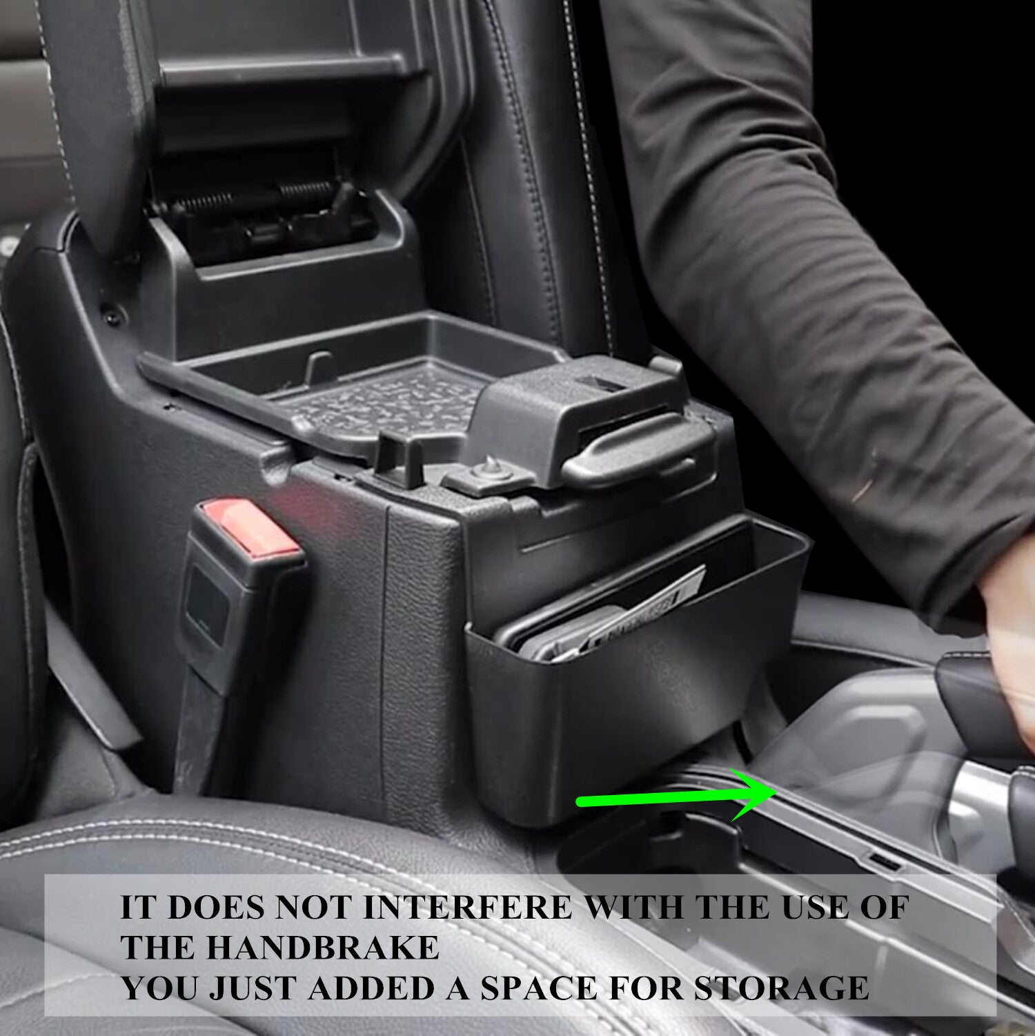 Front Center Console Armrest Storage Box for Jeep for Wrangler JL JLU JT 2018-2023
