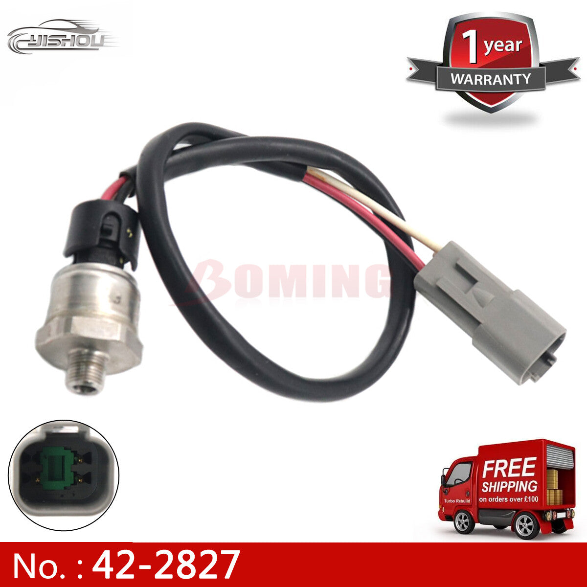 42-2827 Sensor HP Pressure Sensor for Thermo King 422827 42-1312