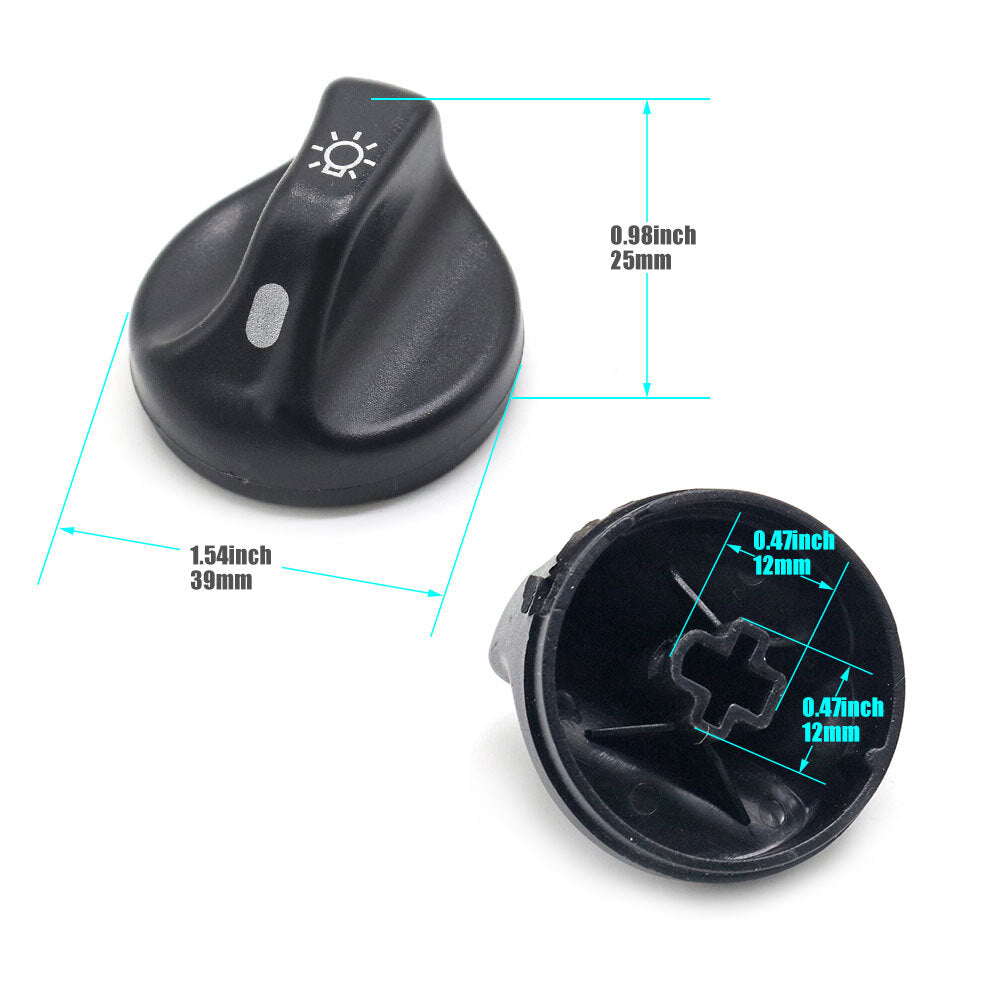3L3Z11661AA Head Light Head Lamp Switch Knob For F-350 SUPER DUTY 2001-2004 v
