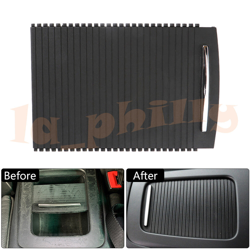 Fits for BMW E92 E93 Rear for Seat Storage Compartment Tray Cover Black Trim Panel Q