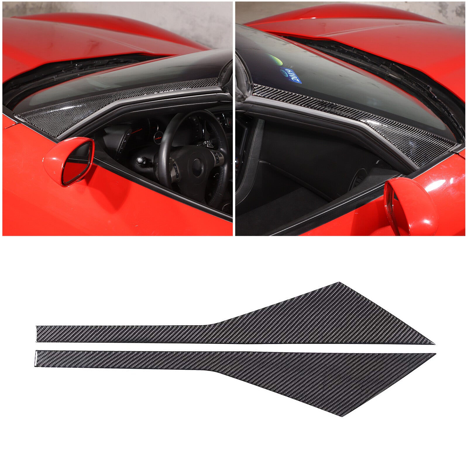 Pear wood grain armrest box side panel cover suitable for Toyota Sequoia 2022+