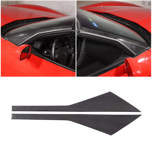 Pear wood grain armrest box side panel cover suitable for Toyota Sequoia 2022+