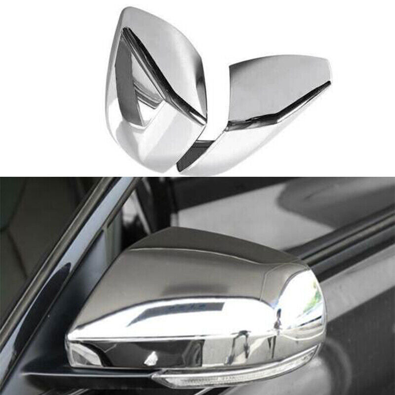 Fit for Cadillac ATS 2013-2019 chrome abs Rear View Side Mirror Cover Trims 2PCS