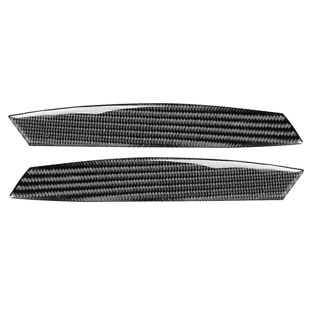 2 Pcs Carbon Fiber Interior Door Handle Strip Cover for BMW Z4 E85 2003-2008