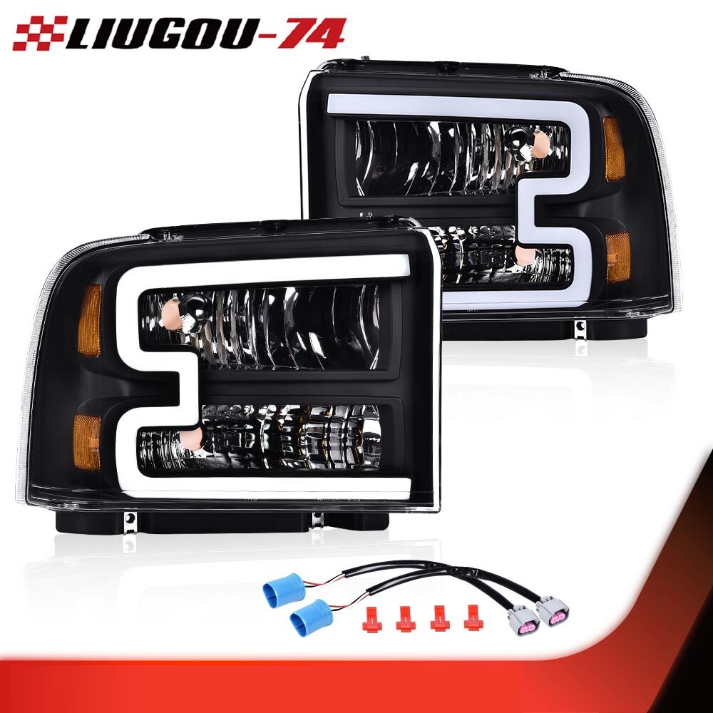Suitable for 2005-2007 F250 F350 F450 Super Task Conversion LED Headlights- v