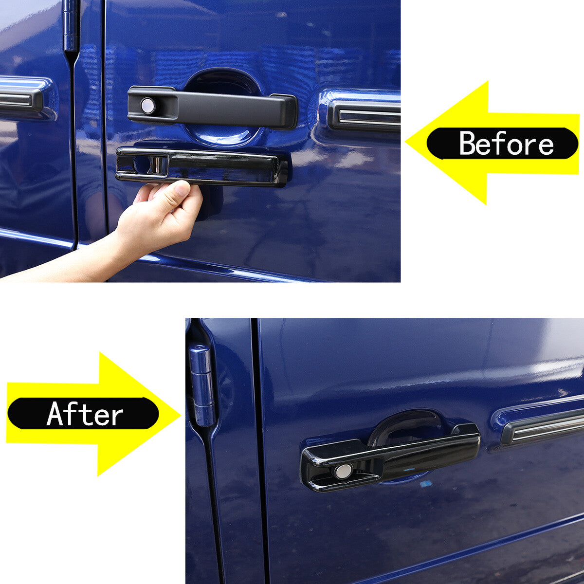 Silver armrest box face protection cover for Land Rover Discovery 3 LR3 2004-2009