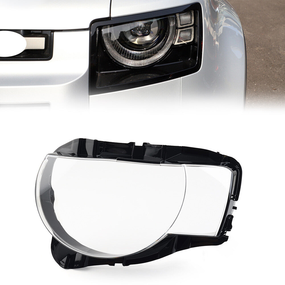 Headlight Lens Cover Headlamp Lampshade Lamp Shell for Land Rover for Defender 20-23