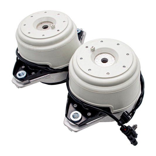 for Mercedes-Benz Front Left Right Engine Mounting Set 1662400300 + 1662400400