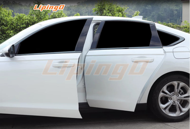 for Honda Accord 2023+ Black Titanium Windows Sill Molding Strip Trim 12PC B n