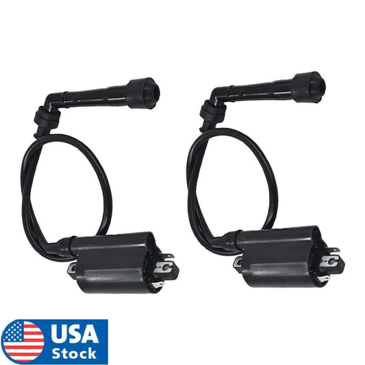 2x Car Ignition Coils Replacement for Kawasaki EN500C Vulcan 500 Ltd 1996-2009 Q