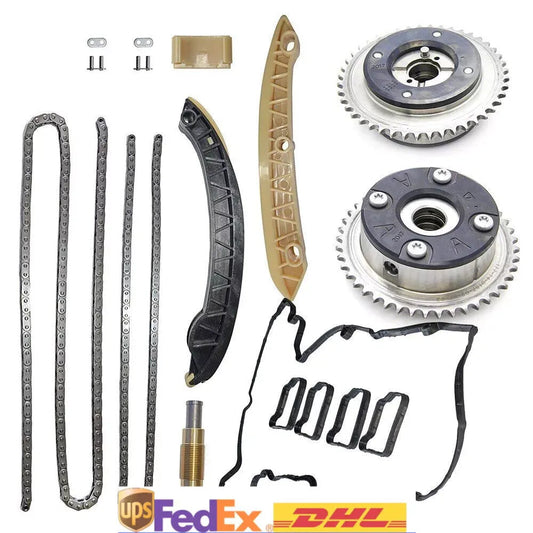 Timing Chain Kit & Valve Cover Gasket for Mercedes C230 W203 M271 1.8L Camshaft Q