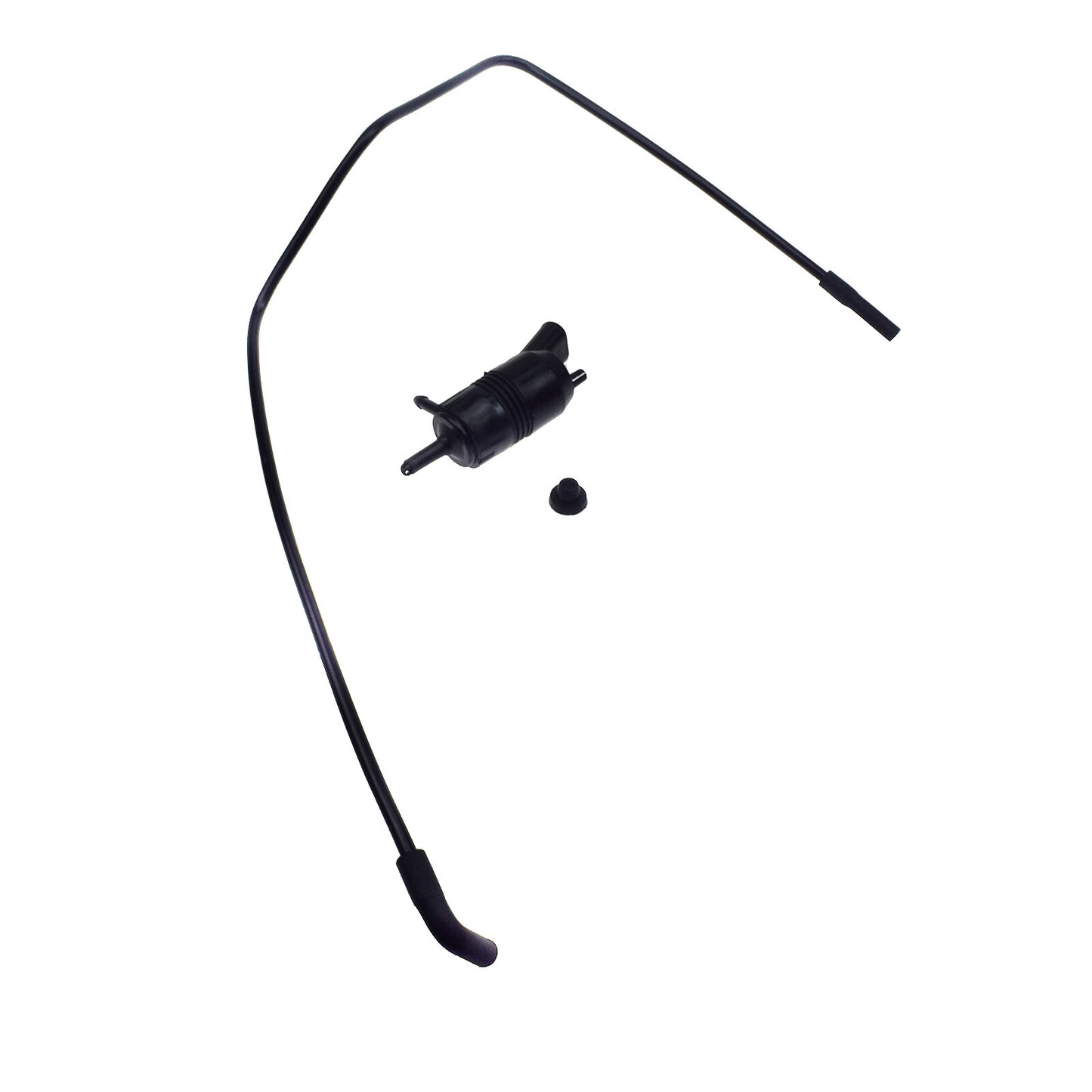 Windshield Washer Pump and Hose Kit for Silverado for GMC for Sierra Tahoe for Yukon - v