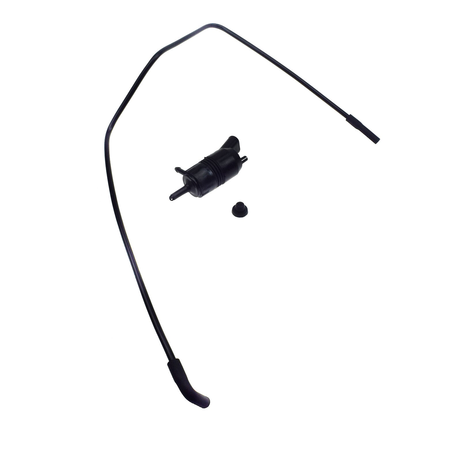 Windshield Washer Pump and Hose Kit for Silverado for GMC for Sierra Tahoe for Yukon - v