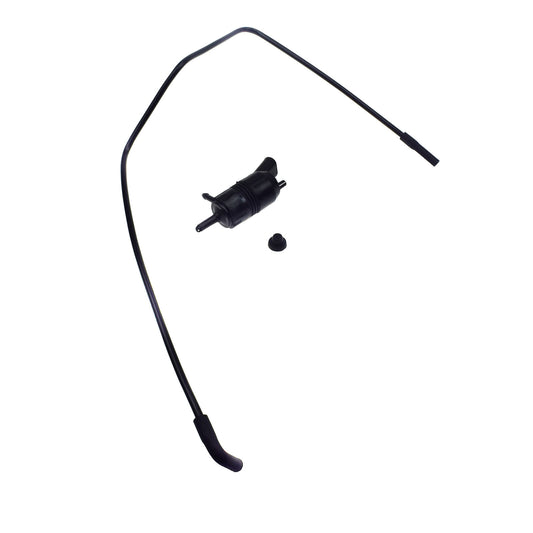 Windshield Washer Pump and Hose Kit for Silverado for GMC for Sierra Tahoe for Yukon - v