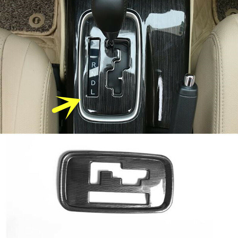 Black Inner Gear Shift Box Panel Cover Trim for Mitsubishi Outlander 2013-2021