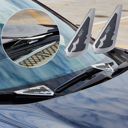 2x CR Car Windshield Wiper Wing Blade Spoiler Presser Wing Pressure Tablets
