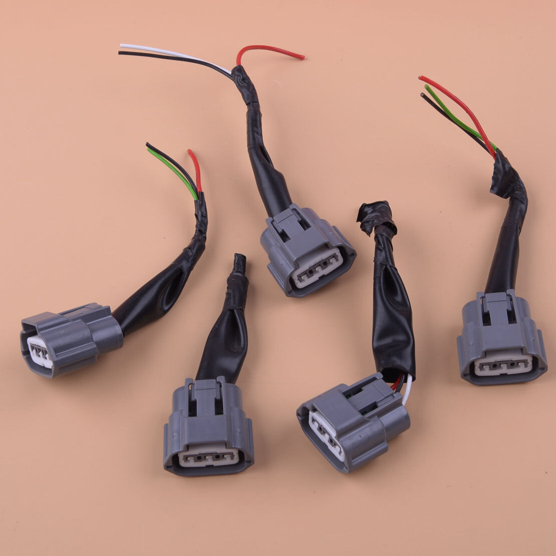 Connector Coil Fit for Sentra X-Trail 2001-2012 Ignition Wiring 5x Engine v