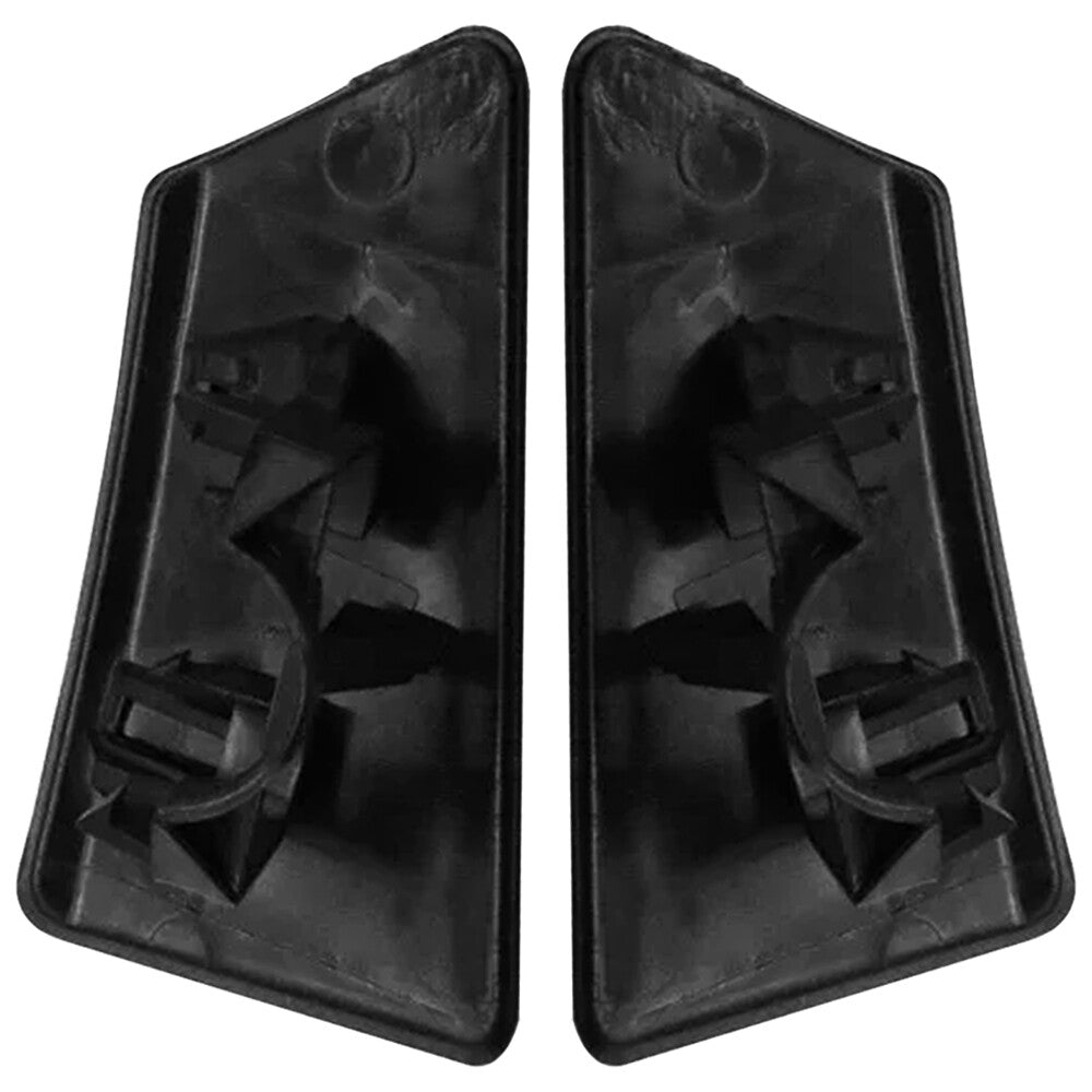 Pair Left+Right Bumper Headlight Washer Cover Cap Unpainted For X4 F26 2014-2018 Q