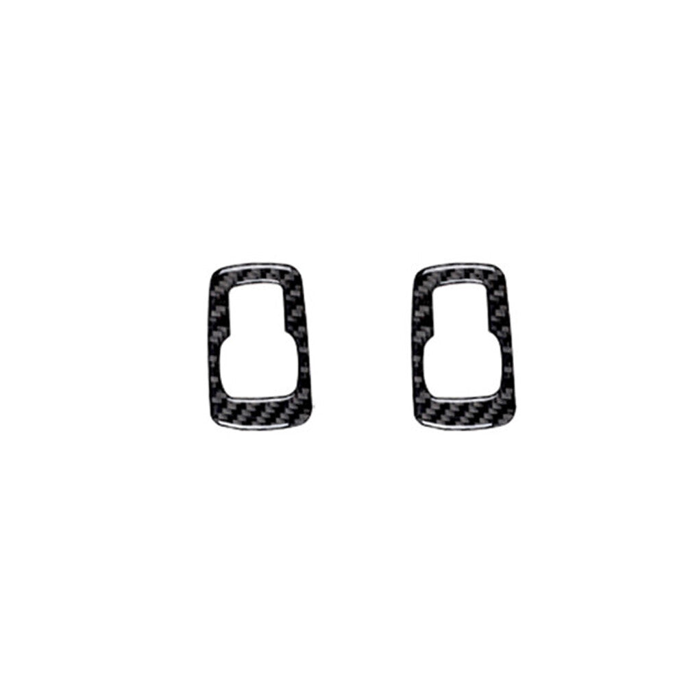 Carbon Fiber Interior Rear Window Button Trim Panel for Ford Explorer 2011-2014