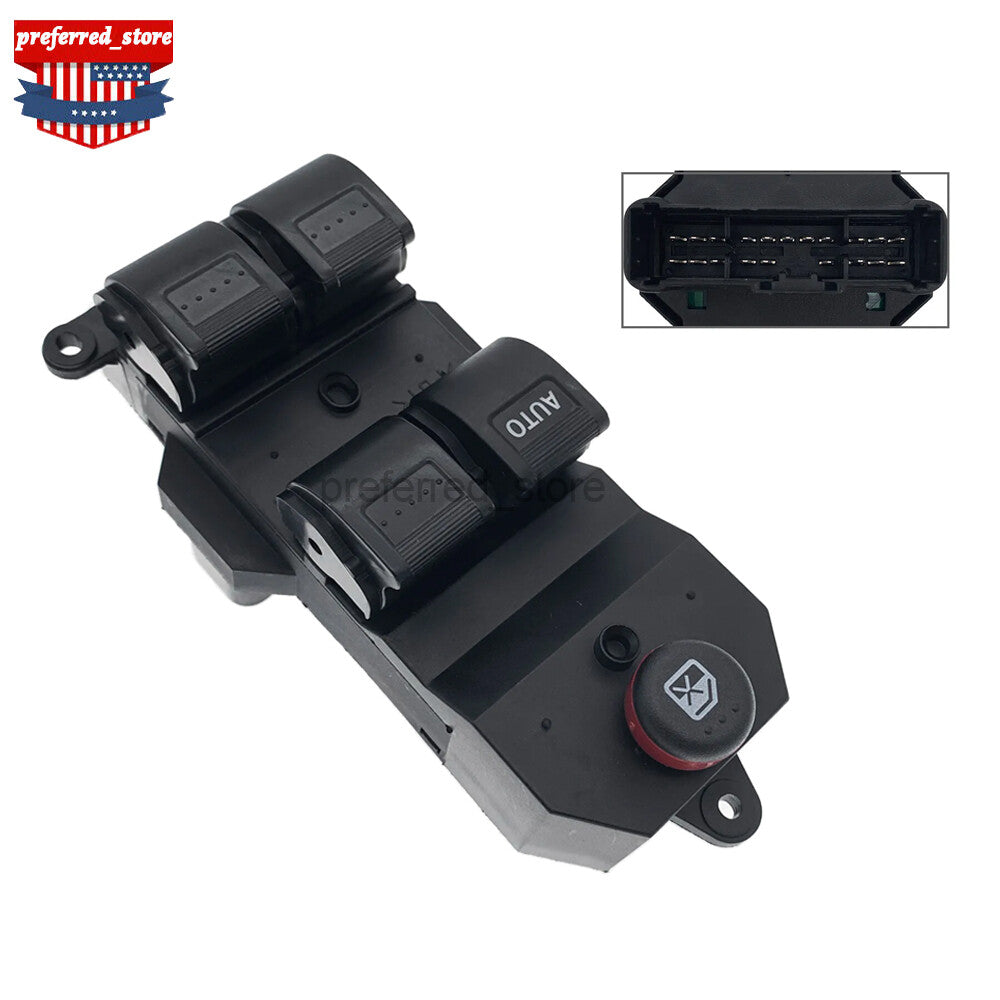 The power window master control door switch is applicable to 2002-2006 for Honda CR-V/CR-V models. v