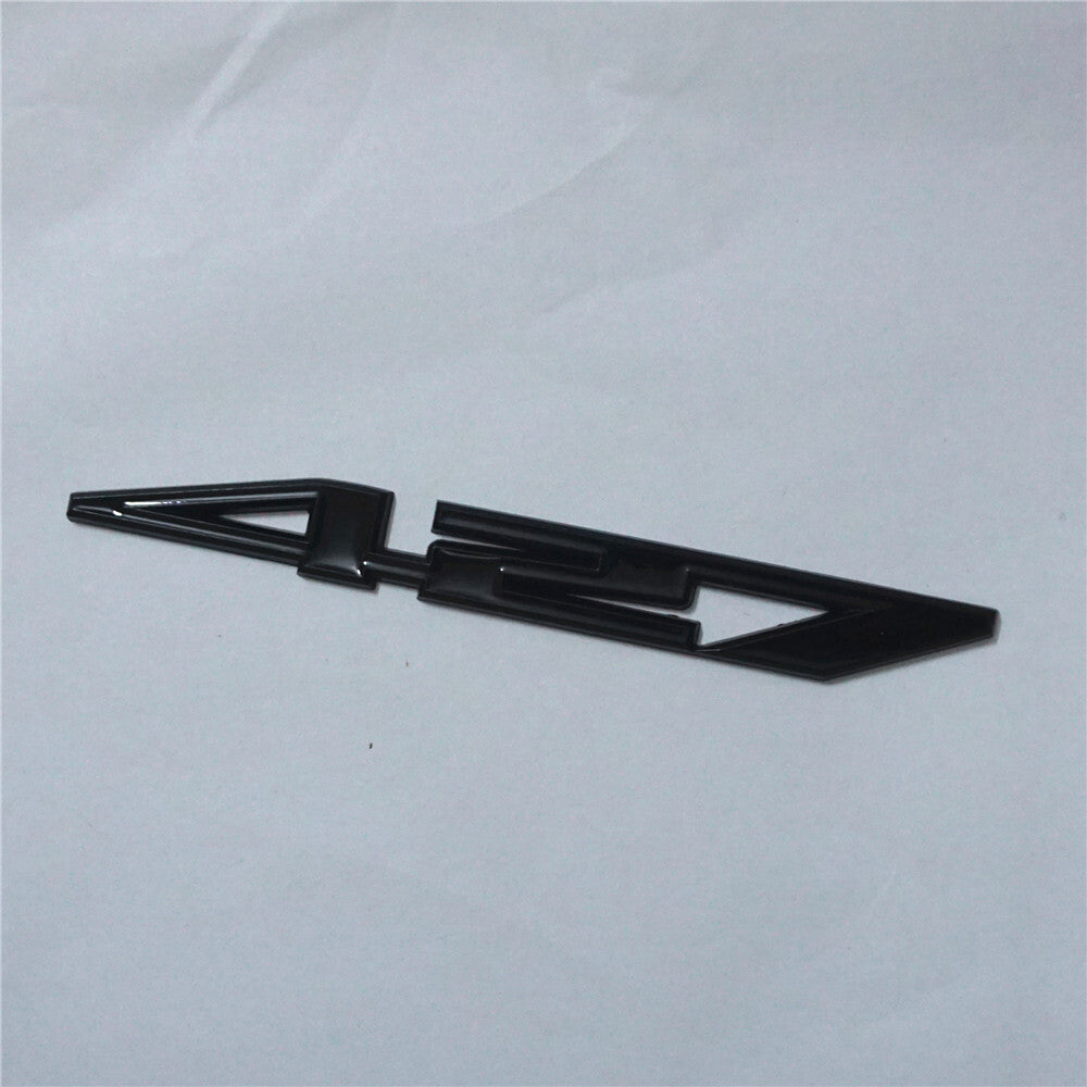 Aluminum alloy rear license plate frame glossy black suitable for Corvette C7 2014-2019- v