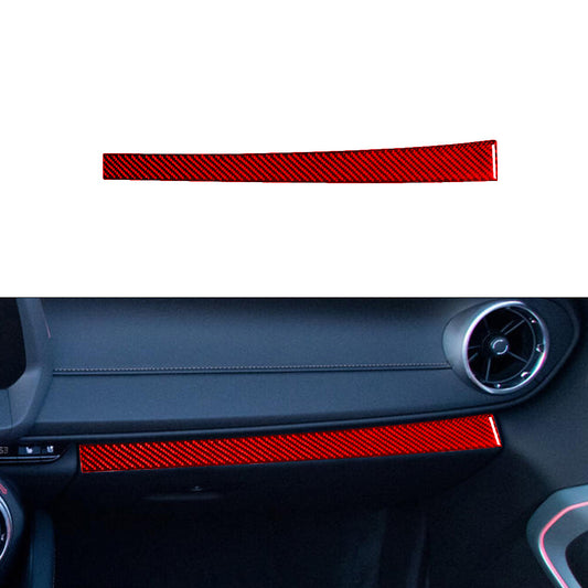For Tacoma 2012-2015 2Pcs Box Trim Strip Cover Decor Carbon Fiber v