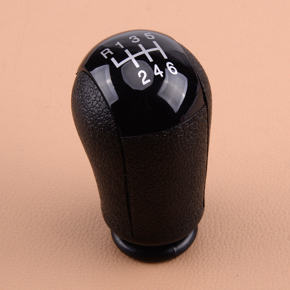 Black 6 Speed Manual Gear Shift Knob Fit for Focus Mondeo MK3 Galaxy v