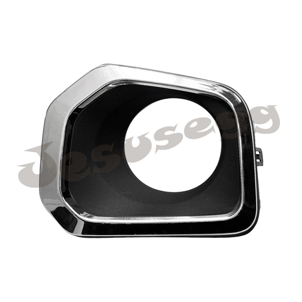 Front Right Side Side Fog Light Bezels Black Chrome Fits For 2016-2020 Tacoma