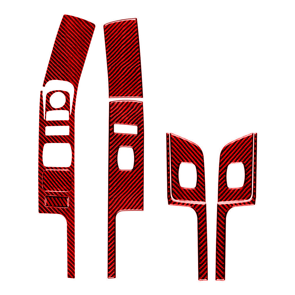 Red Carbon Fiber for Co -pilot Strip Cover Trim For M-class 2006-2011 v