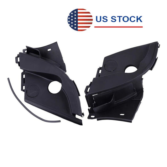 Pair Front Windshield Wiper Arm Trim Cover Panel Black for Honda for Civic 2006-2011 Q