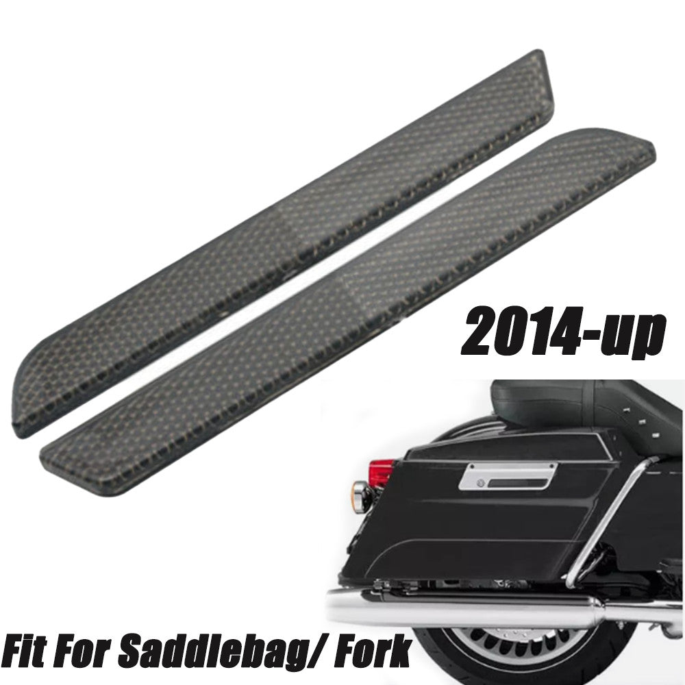 Saddlebag Protective Latch Reflector Protective Cover for Harley Electra Glide 2014 - 2023 - n