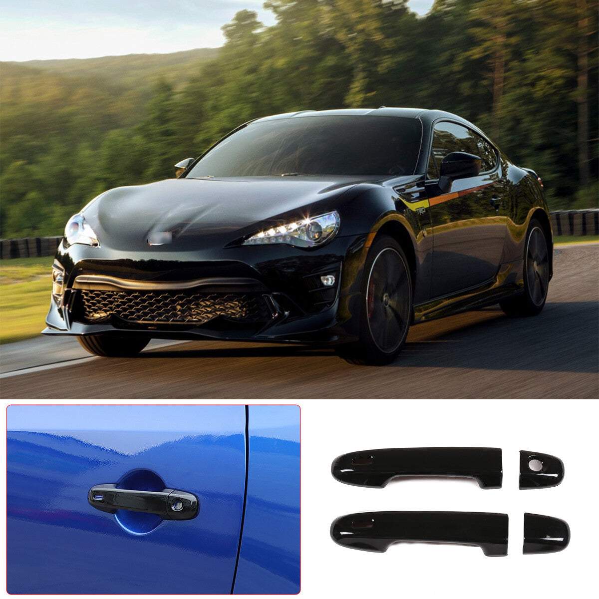 ABS Carbon Fiber Center Center Vent Vent Cover Trim for Corvette C7 14-19- v