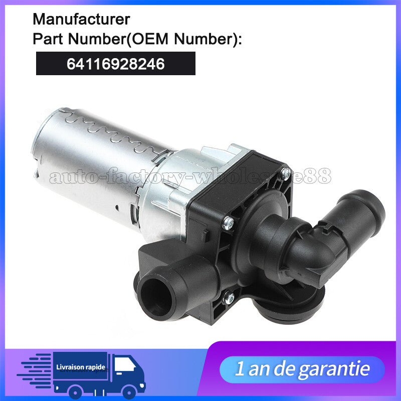 Pompe à eau supplémentaire Pour E82 E84 E87 E88 E90 E91 E92 E93 6928246 Neuf n
