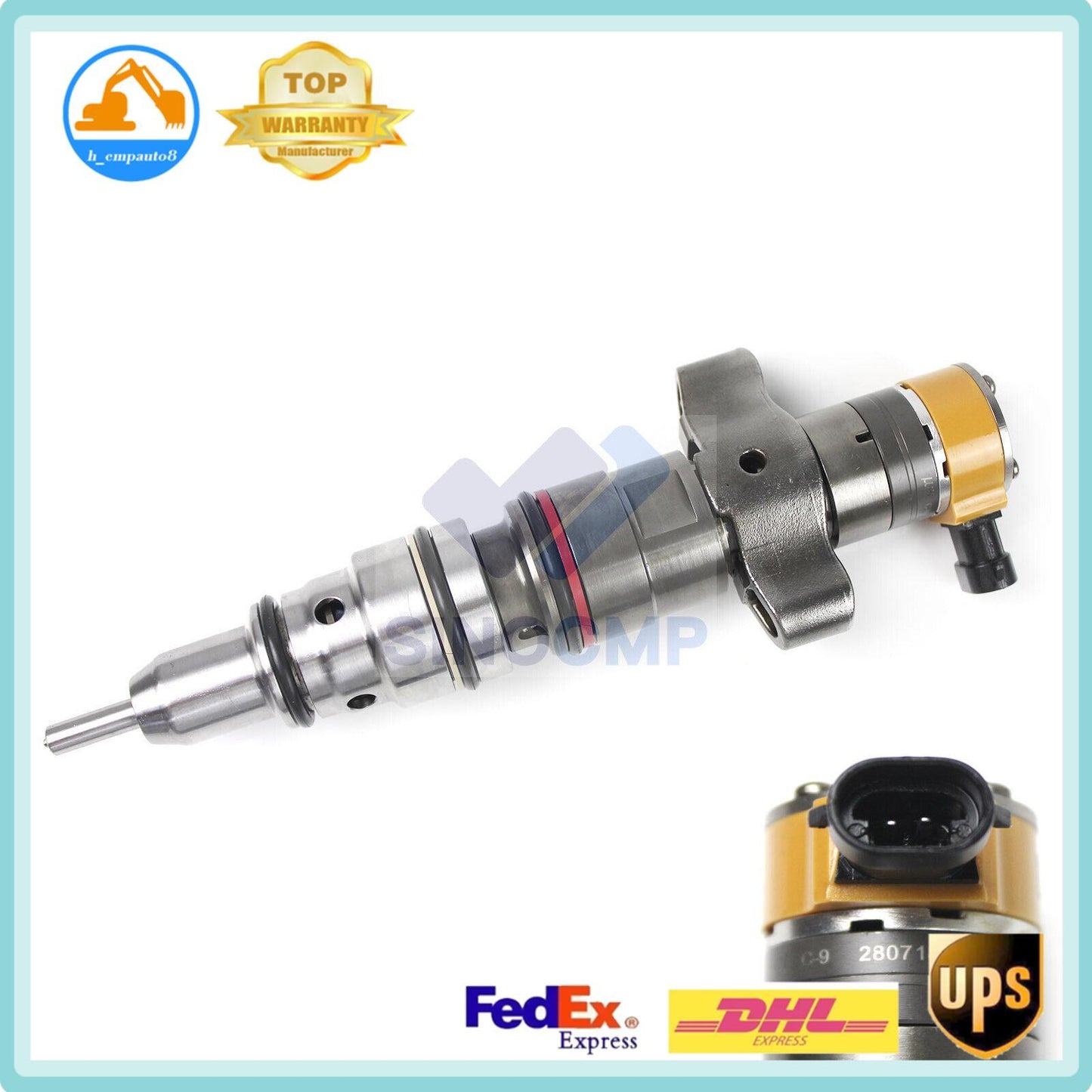 235-2888 10R7224 Fuel Injector for Cat C-9 Engine E330D E336D Excavator DHL