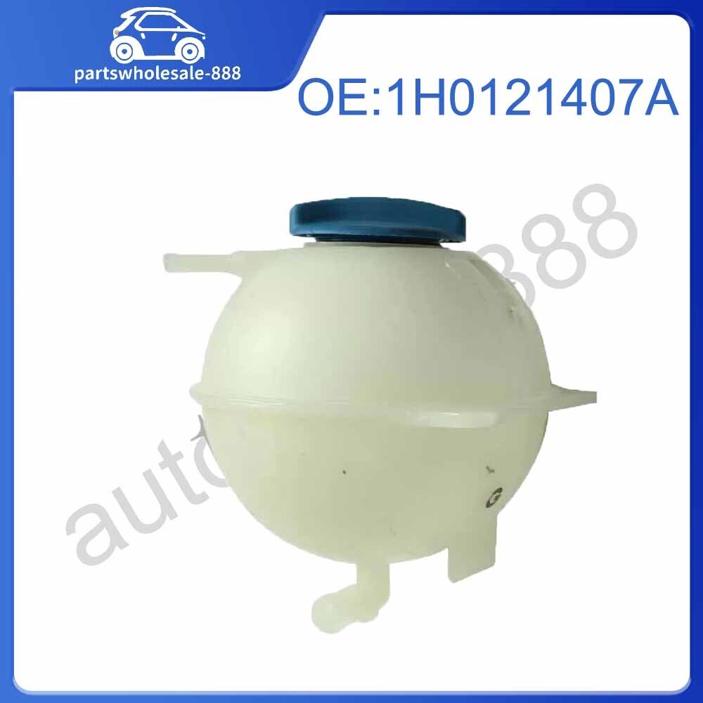 1H0121407A Coolant Expansion Bottle with Cap for Volkswagen Polo for Jetta and for Golf MK2/MK3